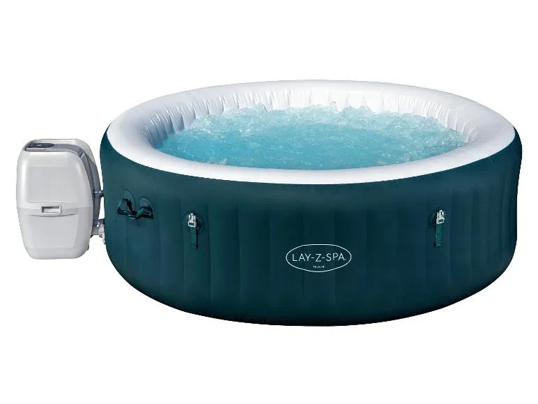 Bestway Lay-Z Spa Miami Energy Whirlpool – Ø 196 x 66 cm – 6 Personen