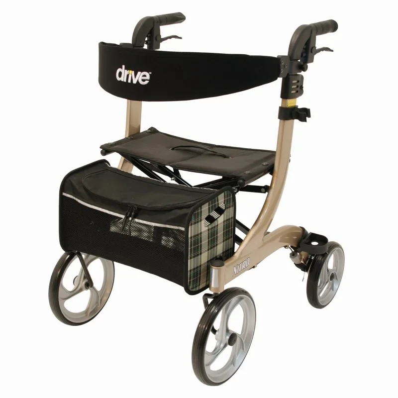 Drive Medical Nitro – Premium Leichtgewichtrollator für innen & außen